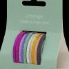 Organize Glittertape 10-pak - Assorteret design| Øvrige Hobbyartikler
