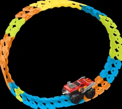 GO TRACKS Bilbane inkl. bil - 144 dele| Legetøjsbiler