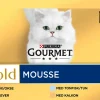 Gourmet Gold vådfoder - mousse 12 x 85 g| Hundefoder, Kattemad Og Godbidder