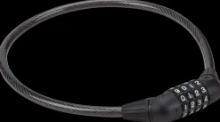 Greenfield Kabellås med kode Ø1 x L. 65 cm| Cykellåse