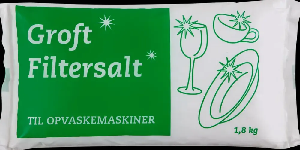 Groft filtersalt 1,8 kg| Rengøringsmidler