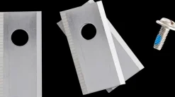 Grouw Knive med bolte 12 stk.| Tilbehør Og Reservedele