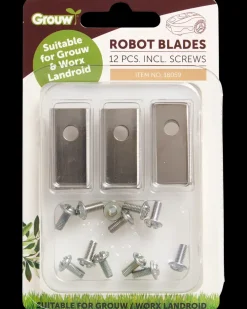 Grouw Knive med bolte 12 stk.| Tilbehør Og Reservedele