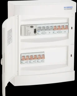 Gruppetavle færdigmonteret - 24 modul| Tavlemateriale