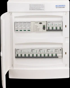 Gruppetavle færdigmonteret 24 modul - 2 rækker| Tavlemateriale