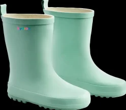 byKIDS Gummistøvler til børn - Grøn| Gummi- Og Termostøvler