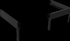 Halls Fundament Qube Lean-to 42 - sort| Drivhussokler