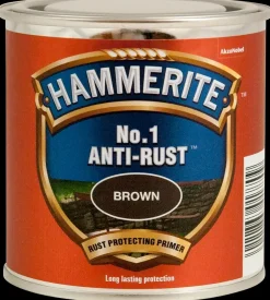 Hammerite Anti-rust Brun - 250ml| Træ- Og Metalmaling