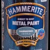 Hammerite Hammer Lys Blå - 750 ml| Træ- Og Metalmaling