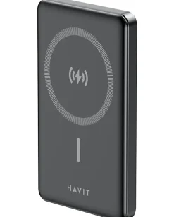 HAVIT Powerbank 10.000 mAh trådløs| Mobiltilbehør