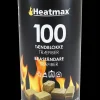 Heatmax Optænding - Optændingsblokke 100 stk.| Brændsel Og Optænding