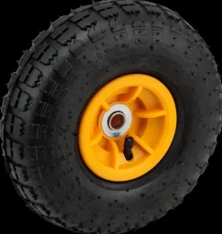 Hjul til trækvogn med tipfunktion| Have- Og Trækvogne