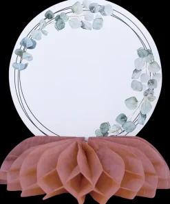 Honeycomb med skilt roseguld| Festartikler|Nytårspynt