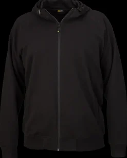 Workz Hoodie med lynlås - Sort| T-Shirts Og Skjorter