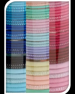 Hårelastikker 48 stk i rør| Smykker & Hårpynt