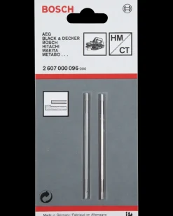 Bosch Høvlklinge HSS 2-pak| Reservedele Til Elværktøj