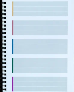 Bantex Index 5-i-1 blok A5| Kontorartikler