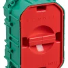 Indmuringsdåse 1 ½ modul - grøn| Monterings- Og Indmuringsdåser