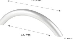 jasa Møbelgreb Venedig 128 mm krom| Øvrige Møbler