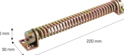 jasa Spiraldørlukker 220 mm| Dør- Og Vinduesgreb