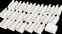 Kabelclips med tape 20-pak| Kabelclips