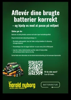 Kameda Alkaline batteri - AA 60-pak| Batterier