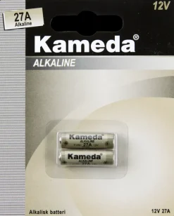 Kameda Alkaline batteri - 12V 27A 2-pak| Batterier
