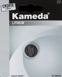 Kameda Lithium batteri - CR2016| Batterier