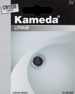 Kameda Lithium batteri - CR1220| Batterier