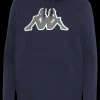 Kappa hoodie mørkeblå| T-Shirts Og Skjorter