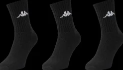 Kappa Strømper 3-pak, Sort| Strømper Og Arbejdsstrømper
