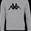 Kappa sweatshirt grå| T-Shirts Og Skjorter