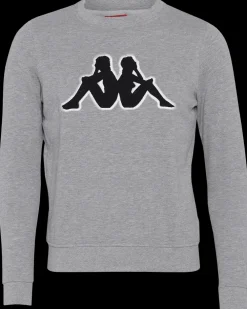 Kappa sweatshirt grå| T-Shirts Og Skjorter