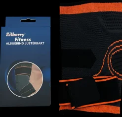 Kilberry Fitness Albuebind justerbart nylon/latex| Skadebehandling Og Massage