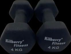 Kilberry Fitness Håndvægt 4 kg 2-pak| Håndvægte Og Kettlebells
