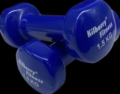 Kilberry Fitness Håndvægt 3 sæt - total 10 kg| Håndvægte Og Kettlebells