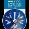 Kinetic Rubber core zinc sinkers sortiment| Endegrej Og Madding