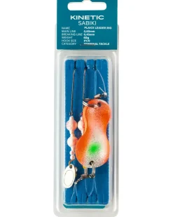 Kinetic Sabiki Plaice Leader 40 g 1/0 - Sunset| Endegrej Og Madding