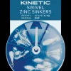 Kinetic Swivel zinc sinkers sortiment| Endegrej Og Madding