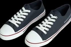 KINGSHILL Polo Club Canvas sko - Navy| Sko Og Støvler