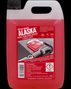 Alaska Kølervæske rød 2,5 L| Øvrig Bilpleje