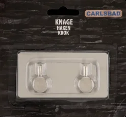 Carlsbad Knage selvklæbende Rustfri| Badeværelsesartikler