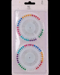 Knappenålesæt 2 x 40 stk.| Sy Og Strik