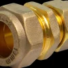 Kompressions kobling lige 15 x 12 mm - messing| Rør Og Fittings