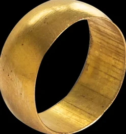 Kompressions ring 15 mm 4-pak - messing| Rør Og Fittings