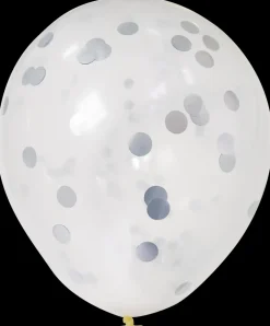 Konfettiballon Ø30 cm 5-pak| Festartikler|Nytårspynt