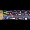 Konfettirør 40 cm - multifarvet| Festartikler|Underholdning Til Nytår