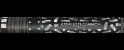 Konfettirør 40 cm - sølv| Festartikler|Underholdning Til Nytår