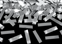 Konfettirør 40 cm - sølv| Festartikler|Underholdning Til Nytår