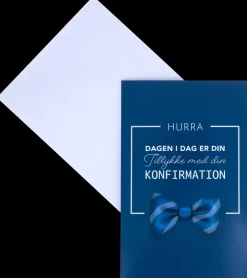 Konfirmation Lykønskningskort| Festartikler